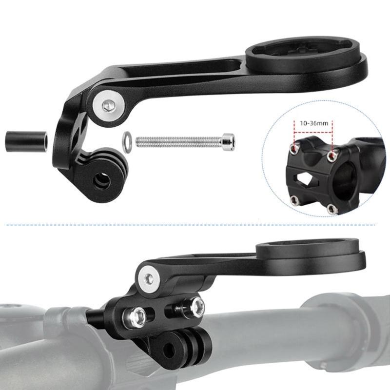Durability Cycling Speedometers Holder Quickly Install Bike Computer Mount for Front Light and Cameras