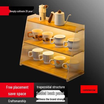 Three-Tier Modern Kitchen Countertop Storage Rack