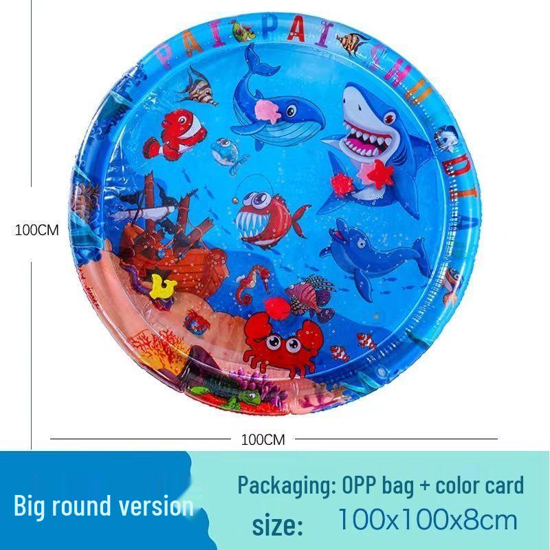 Portable Foldable Baby Inflatable Water Mat - Perfect for Outdoor Crawling