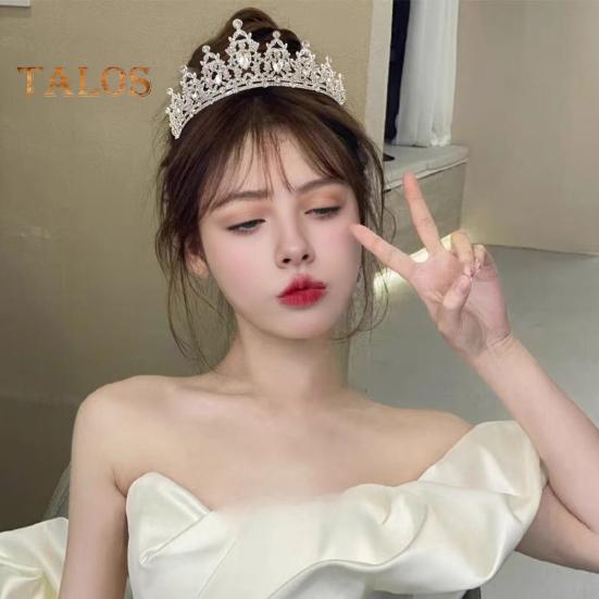 Obruče do vlasů zářící kamínky Intarzovaný dekor listů Svatební korunka Narozeninová oslava Čelenka ze slitiny Vlasové doplňky