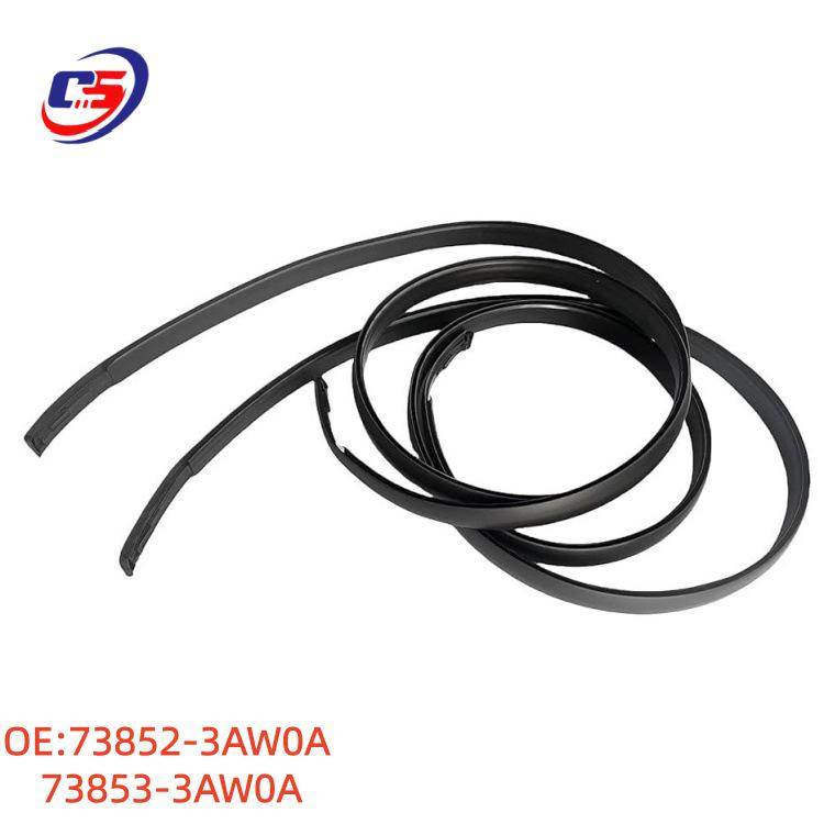73852-3AW0A Roof Water Drip Rubber Strip for Nissan New Sunny 10-14 Models 73852-3AW0A 73853-3AW0A