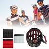 Ventilated Helmets Sponge Inserts Foam Cushion with Secure Chin Support for Long Distance Bikers Summer Riding, 4 Pack