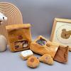 Desenho Animado Uma Sacola de Lanches de Capivara Boneca Adorável Boneca de Pelúcia Capivara Sacola de Lanches Brinquedos de Pelúcia Criativa Sacola de Pudim Kawaii Presentes para Crianças