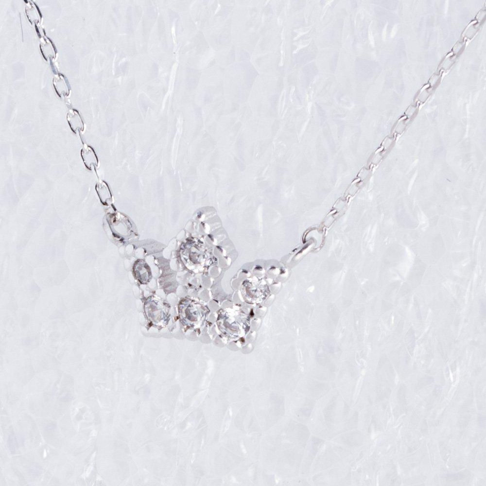 Cutie Tiara Silver Necklace/Sn238569