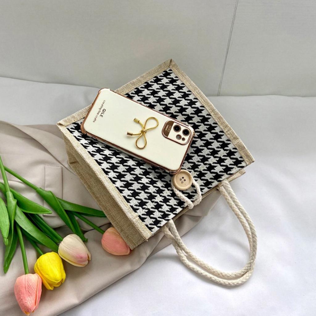 Ladies Handbag, Women Square Plaid Mini Bag