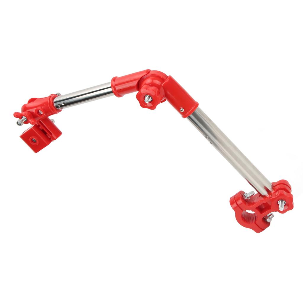 Stainless Steel Bicycle Umbrella Stands 360 Degree Swivel Outdoor Stroller Shading Umbrella