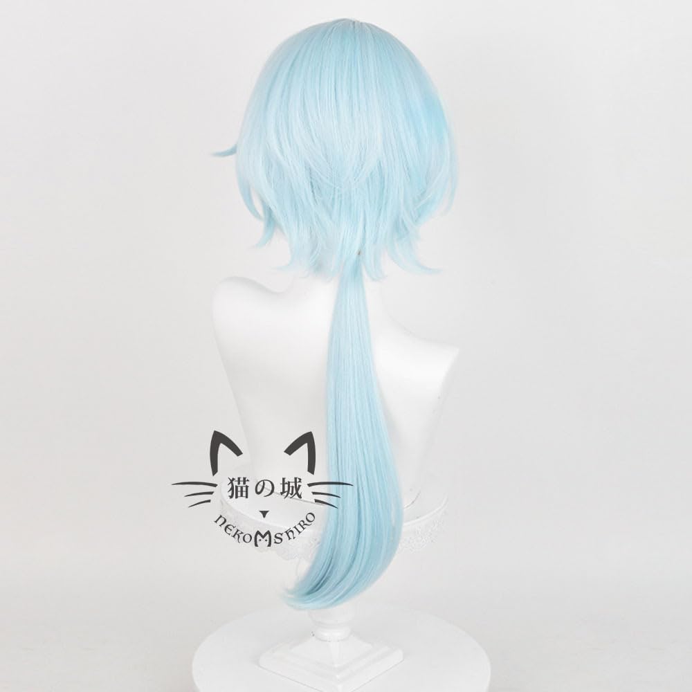 Cat Star Rail Misha Cosplay Anime Costume Perfect for Parties and Includes Wig Net Castle - Wig, Heat-Resistant, Accessory, Events,