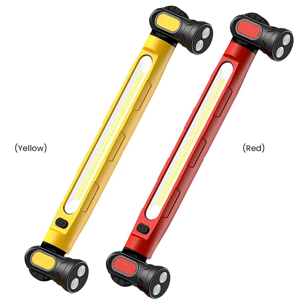 Magnetic Work Light 5200mAh Rechargeable Underhood Work Light with Hooks Job Site Lighting for Inspection Workshop Emergency