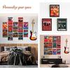Woonkit Vintage Rock Band Posters for Room Aesthetic, 70s 80s 90s Retro Music Room Wall Bedroom Decor Art, Vintage Rock Concert Poster Wall Collage,