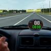 Digital Head Up Display Accurate Car Head Up Display With 4 Modes Car Speedometer Display Car HUD With Speed MPH Compass