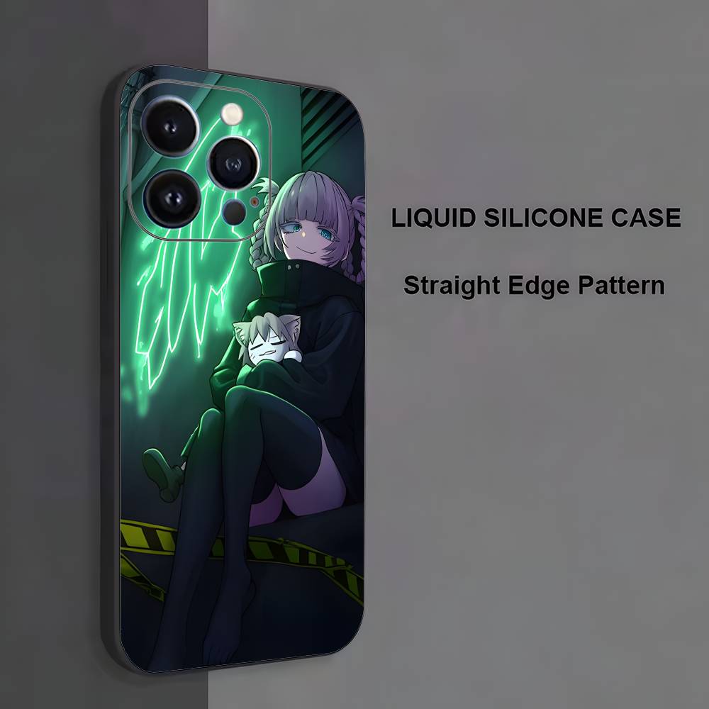 

Call of Night N-Nazuna nanakusa Phone Case iPhone 17,16,15,14,13,12,11 ,Pro Max,XS,X,XR,SE,Mini,8,7,Soft Silicone Black Cover iPhone15pro