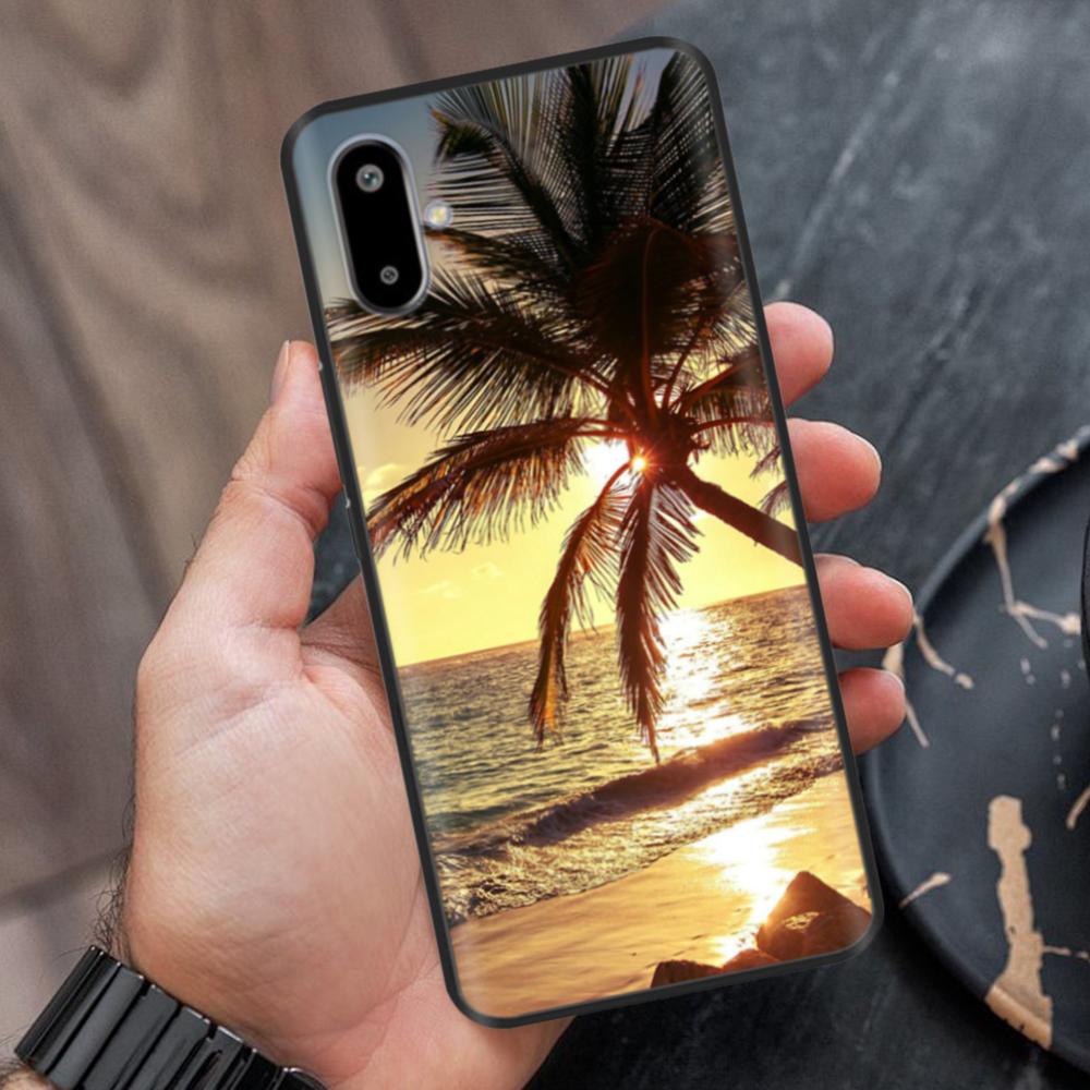 Case For Samsung Galaxy M06 Case 6.74" Cute Flower Cover Soft Silicon Matte Protective Fundas For Samsung F06 Bags Cartoon Shell