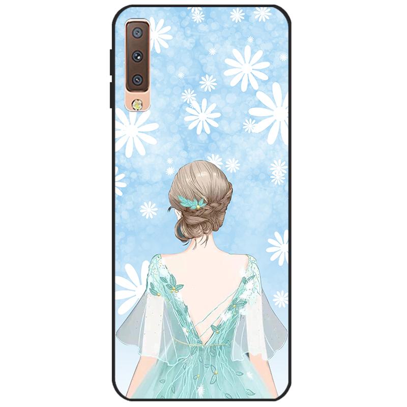 For Phone Case Samsung Galaxy A7 2018 Case Bumper Soft TPU Silicone Coque Back Cover For Samsung A7 2018 A750 A750F Case Fundas