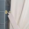 2pcs Vintage Tieback Wall Hooks Pommel Wall Hat Coat Hangers Curtain Holdbacks  For Window Wall Art