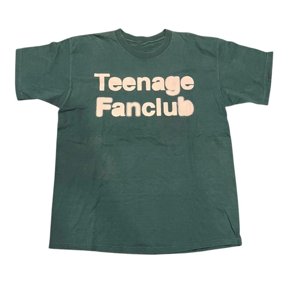 

Teenage Fanclub Band Basic Logo Forest Green T Shirt Full Size S-5XL Unisex T-Shirt M