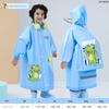 Children's Raincoat for Primary School Students, Long Style for Boys, Full-Body Protection Against Heavy Rain, Suitable for Boys and Girls Going to