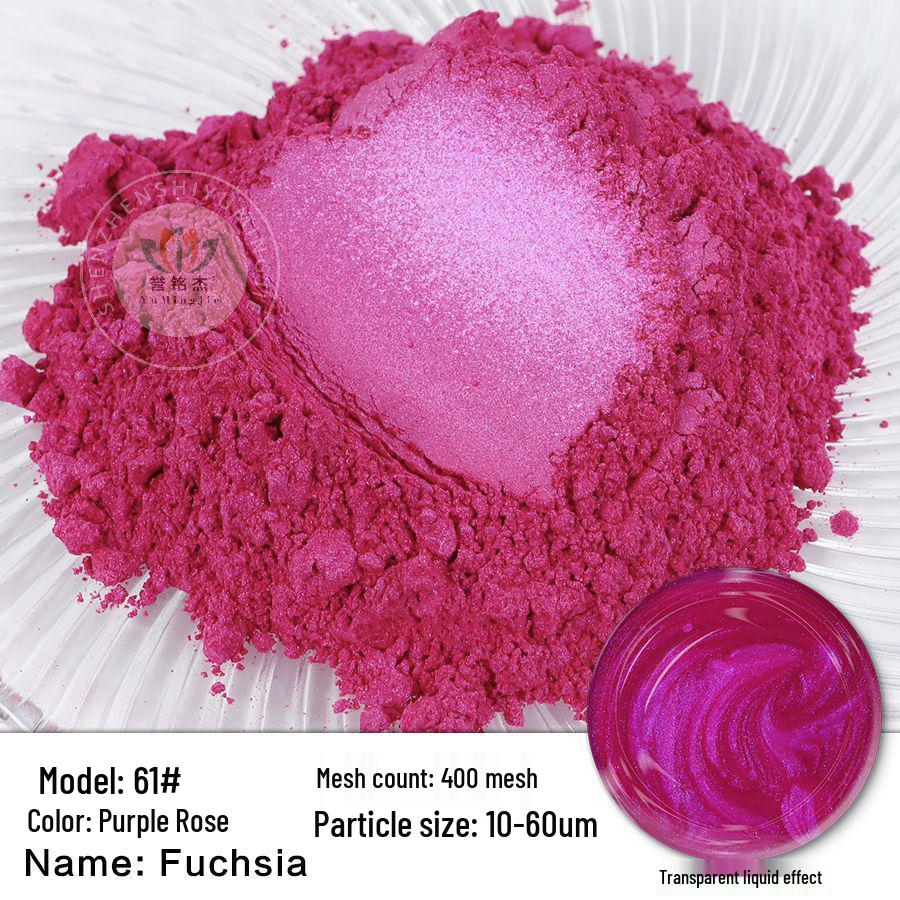 120 Color Chameleon Pearlescent Mica Powder for Epoxy Resin, Paint, and Watercolor