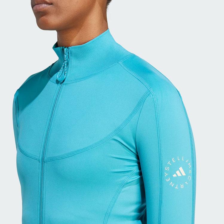 adidas by Stella McCartney Women's Blue Bay Truepurpose Training Midlayer Jacket IA1508