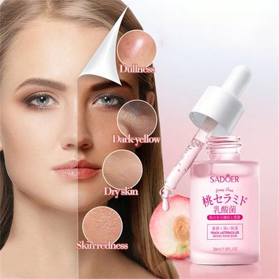 Peach Lactic Acid Bacteria Repair Essence Nourishes and Radiates Skin, Stimulates Skin Metabolism and Repair Essence