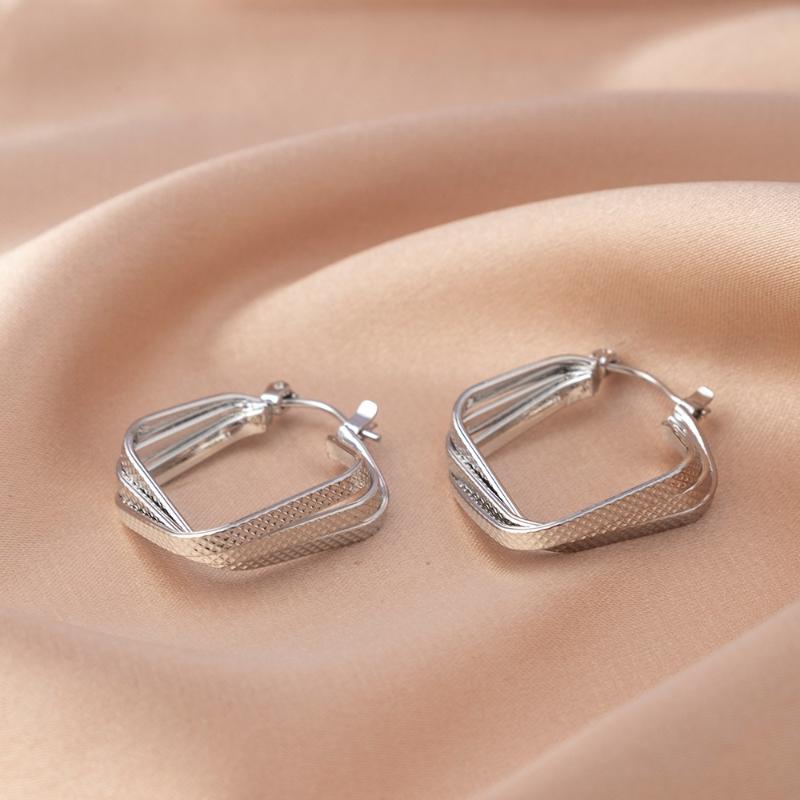Fashion Trend Unique Design Elegant Delicate Retro Stud Earrings Women Jewelry Party Gifts