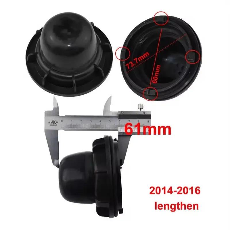 For Hyundai Verna 2010- Yuena 2016- Headlight Bulb Dust Cover Waterproof Lengthened Headlamp Lamp Access Cap 1pcs