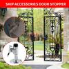 Door Stoppers Windproof Hardware With Hook 2.7in Magnesium Alloy Marine Door Stopper For Fence Wall Cruise Ship Hotel Exterior