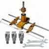 Türschloss-Lochöffner-Kit - Einbau von Türschloss-Einstechfräsern für Holztüren Einstechmaschine Türschloss-Einbau Einstechschablone