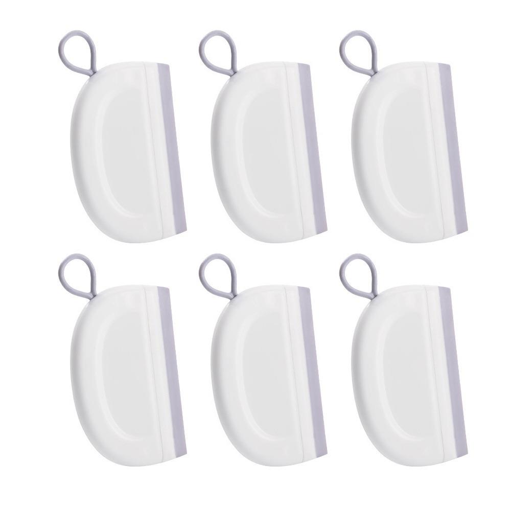 6pcs Plastic Countertop Wiper Portable Window Cleaning Wiper Glass Artifact Wiper  Household Use