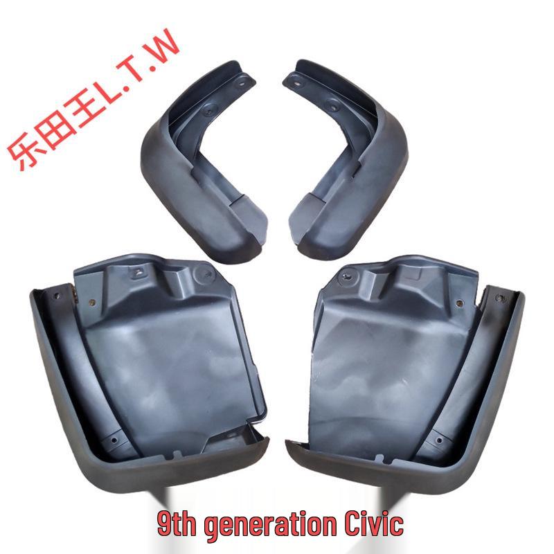 Honda Civic Mud Flaps for Car Modification - Compatible with New and Old Models