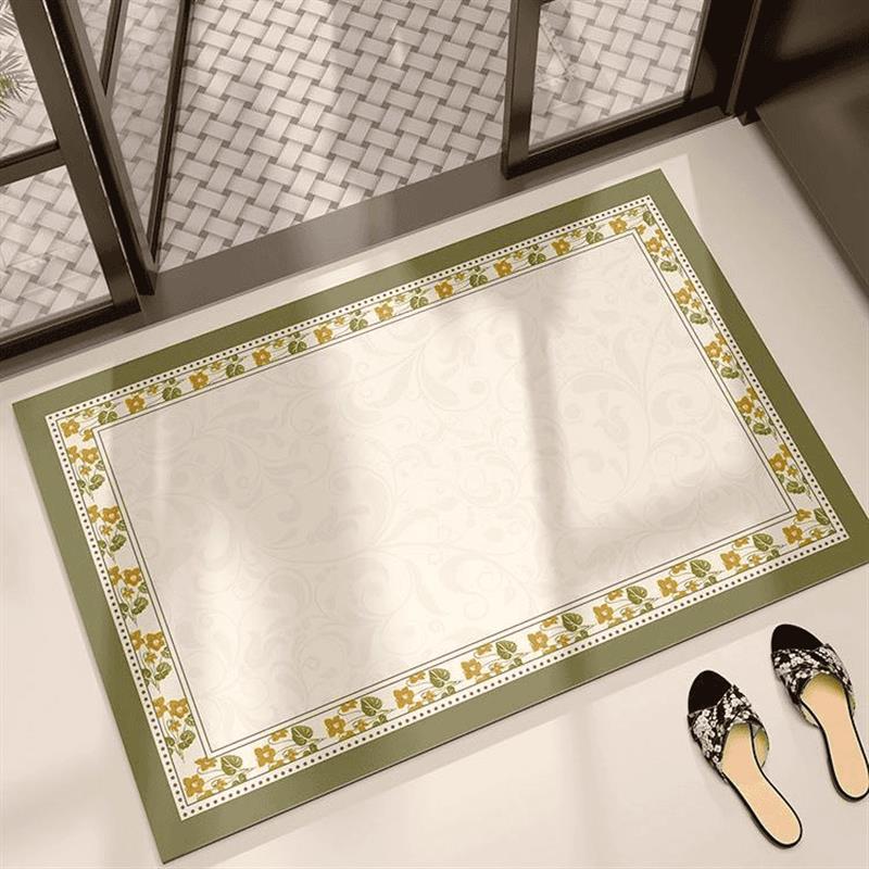 Fresh Style Diatom Mud Floor Mat – Quick Dry, Non-Slip, Water-Absorbing Bathroom Entrance Rug