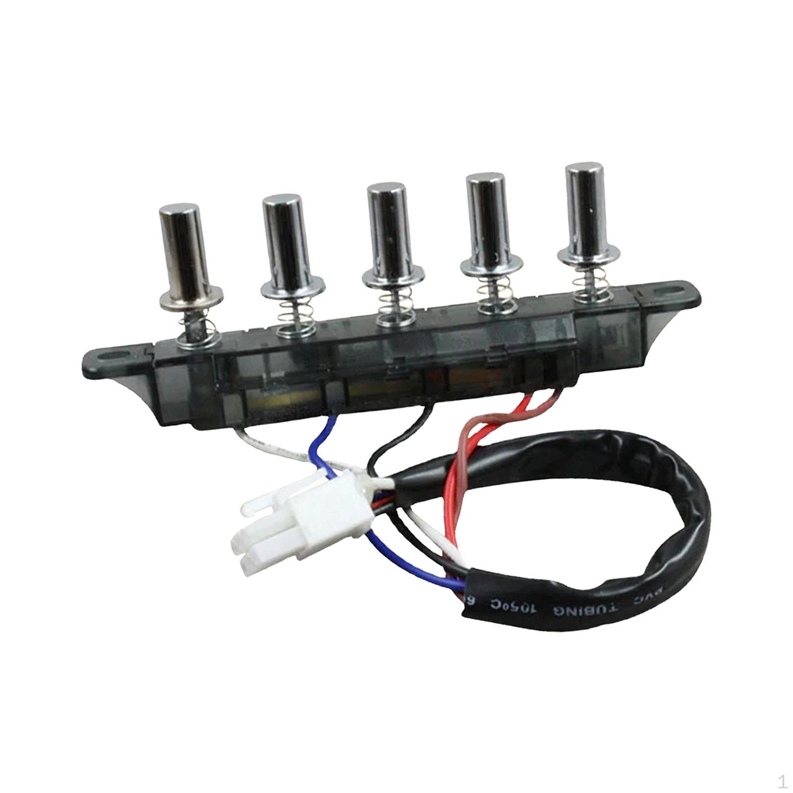 

Вытяжка Клавиатура Переключатель Сильный для Кухонной Бытовой Техники 5 Pushbutton