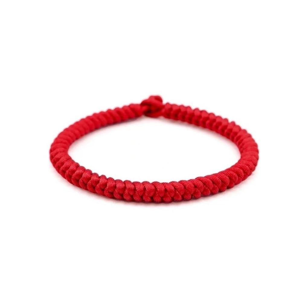 

String Bracelets Red Handmade Lucky Thread Rope Lightweight Simple Ropes Bracelet Thanksgiving Graduation Wife 14cm