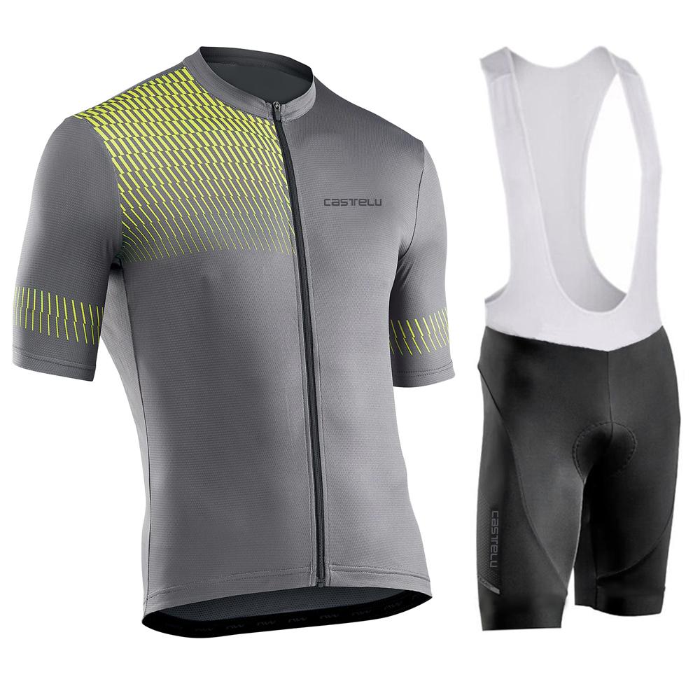 Men Breathable Bicycle Cycling Clothing Short Sleeve Mountain Bike Jersey Outdoor Sportswear Suit 2026 Summer Breathable Cycling Suit Set