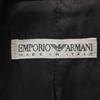 Emporio Armani 90s Italian Wool Old Pants Suit Setup 38/42 Black Women Used