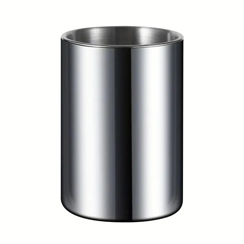 Stainless Steel Ashtray - Smokeless, Spill-Proof Design for Indoor & Outdoor Use, Easy-Clean Odor-Resistant Surface