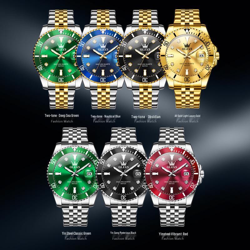 Olitis Quartz Luminous Green Men's Watch