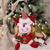 Santa Pendant Reindeer Hanging Pendant Christmas Tree Decorations Desktop Ornaments For Home Party Indoor Holiday