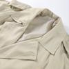 Lapel Tied Windbreaker Jacket Women's Commute Long Sleeve A-line Style Elegant Jacket Fashion Streetwear 2025 Autumn