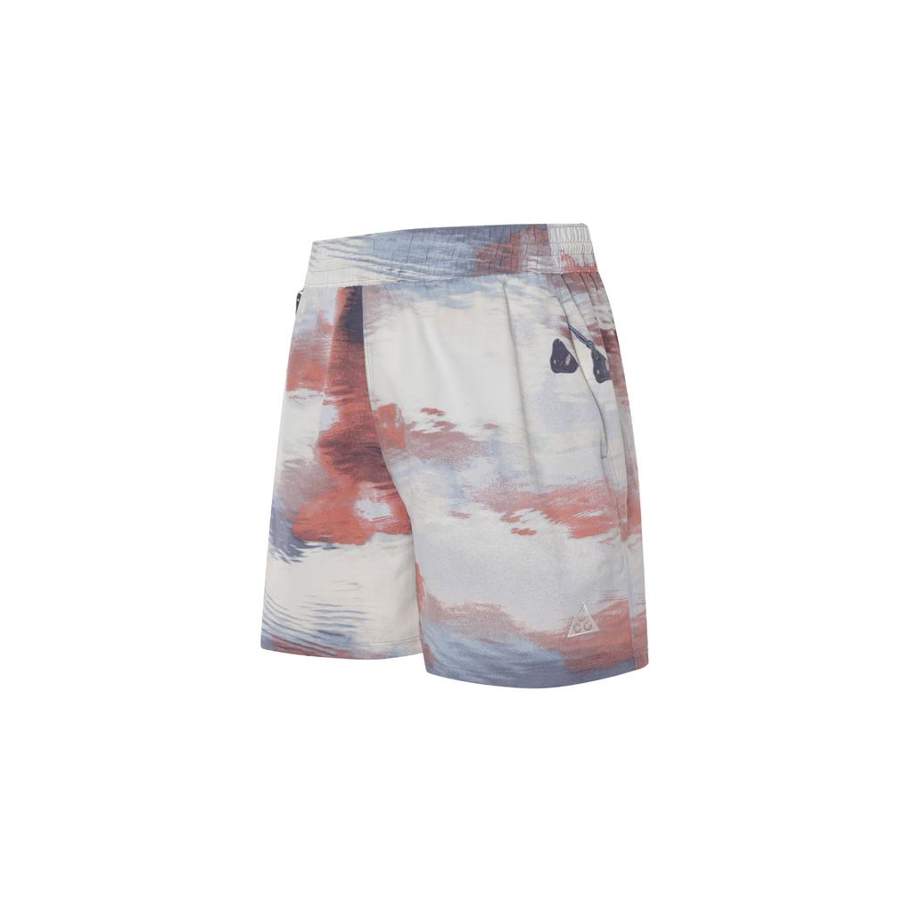 Nike All Over Print Lace-Up Outdoor Woven Casual Shorts Women shorts Multicolor FN1959-440