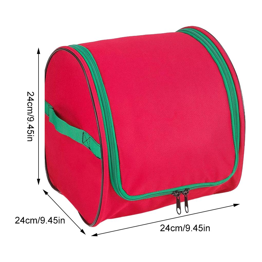 Christmas Light Storage Box - U-Zipper Tear Proof Multifunctional Holiday Storage Bag for LED String Lights Christmas Decoration