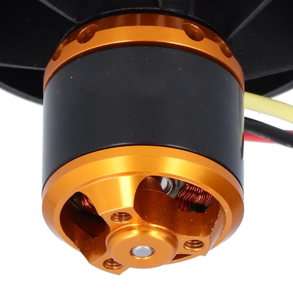 50mm Ducted Fan, Powerful 12-Blade Electric Ducted Fan for RC Airplane Enthusiasts (5000kv Clockwise)