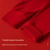 Lonsa Men's Red 100% Cotton Thermal Long Johns