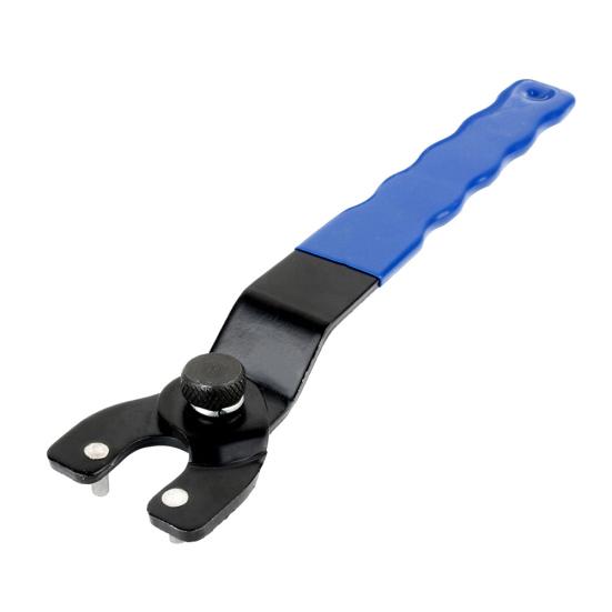 Adjustable 8-50mm Angle Grinder Key Pin Spanner Handle Wrench Home Repair Tool