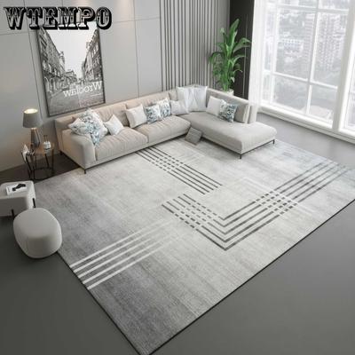 Wohnzimmerteppich Herbst und Winter Schmutzabweisend, Pflegeleicht Schlafzimmer Nachttischteppich