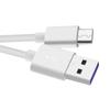 Weißes 1m Datenkabel 5A Typ-C Schnellladekabel für Android für Huawei Honor für Xiaomi Mobiltelefon
