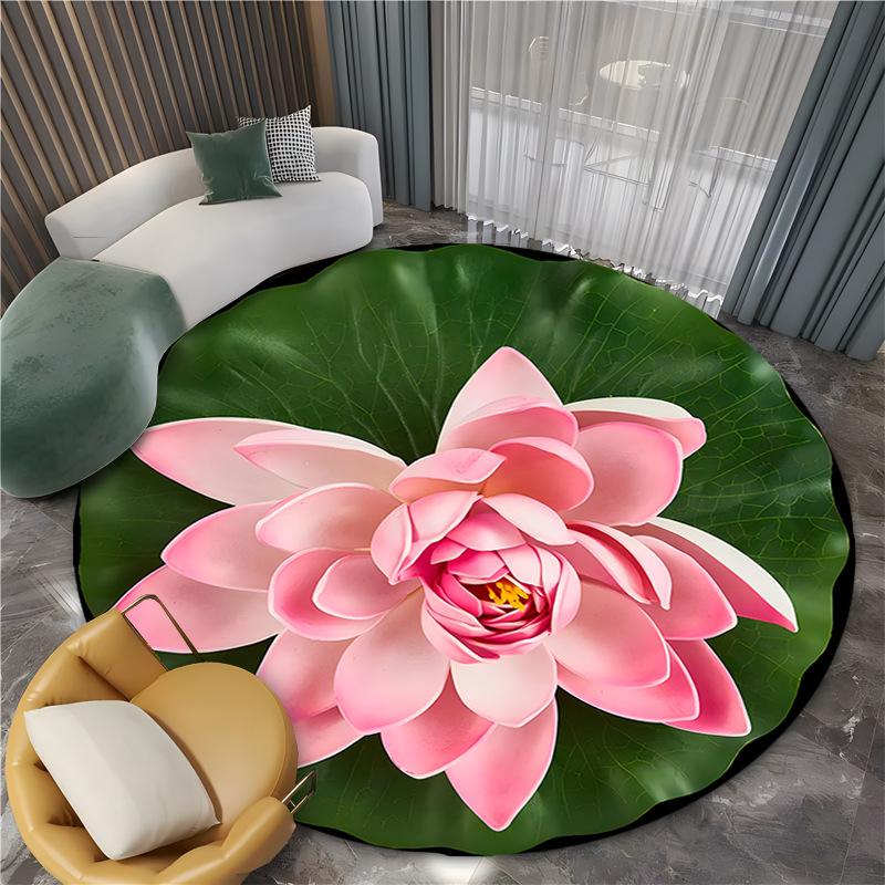 Mysterious Yin-yang Tiger Dragon Rugs Carpet for Living Room Retro Bedroom Large Area Anti-slip Floor Mat Indoor Entry Doormat