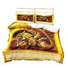 Animation Game King Card Duvet Set Cartoon Printing Bedding Set Three-Piece Set