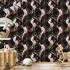 Marble Wallpaper Brown, Black, Graphite and Rust for Living Room and Bedroom 50x1000