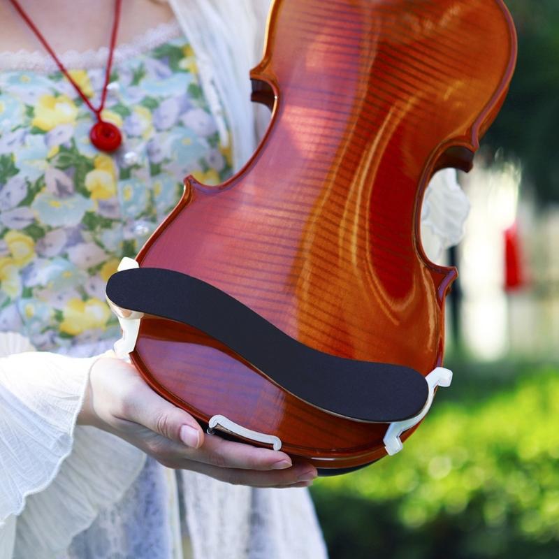 Comfortable Violin Shoulder Rest 4/4 and 3/4 Universal Violin Shoulder Rest with Height Adjustable Feet Durable