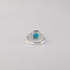 Natural Apatite Gemstone 925 Sterling Silver Designer Ring Women's Jewelry For Bride CZR-15-11